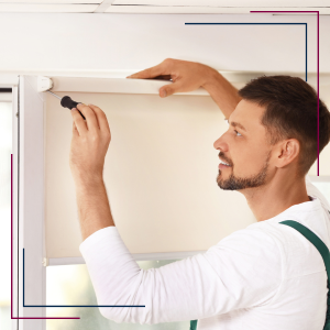 montaż rolet wewnętrznych